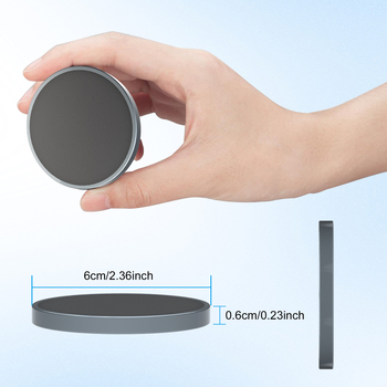 Магнитна стойка за телефон с MagSafe алуминиева база, 1/4 винтово отверстие, метална конструкция, минималистичен дизайн