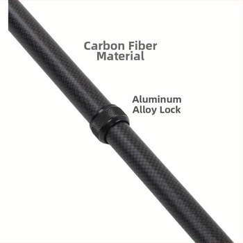 Anglies pluošto išsiplečianti selfie lazda Insta360 X4/X5, suderinama su DJI Action4/5Pro ir GoPro 11/10, Ruby HB-300T