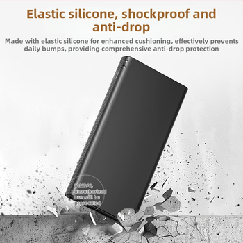 Θήκη σιλικόνης για Romoss PHG10F-251 Power Bank 10000mAh – Πλήρης κάλυψη, Ανθεκτικό σε κραδασμούς, Αντοχή σε πτώσεις