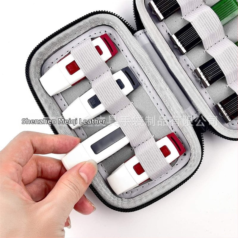 Θήκη αποθήκευσης USB flash drive, ύφασμα, μοντέλο 8899, αντοχή 10 kg, συσκευασία ηλεκτρονικού προϊόντος 3C