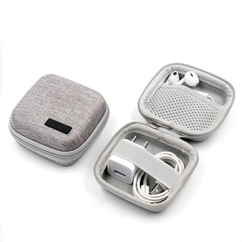 Προσαρμοσμένη τετράγωνη EVA τσάντα αποθήκευσης ψηφιακών καλωδίων, ενσύρματων ακουστικών και φορτιστών (Υλικό: EVA + ύφασμα με σχέδιο νιφάδες χιονιού; Διαδικασία: θερμή περιστροφική πίεση; Φόρτωση: 2 кг; Μοντέλο: 8×8×4; Χρήση: μικρή ψηφιακή αποθήκευση)