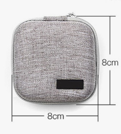 Προσαρμοσμένη τετράγωνη EVA τσάντα αποθήκευσης ψηφιακών καλωδίων, ενσύρματων ακουστικών και φορτιστών (Υλικό: EVA + ύφασμα με σχέδιο νιφάδες χιονιού; Διαδικασία: θερμή περιστροφική πίεση; Φόρτωση: 2 кг; Μοντέλο: 8×8×4; Χρήση: μικρή ψηφιακή αποθήκευση)