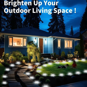 Saulės energijos požeminis apskritas kiemo šviestuvas su šoniniu apšvietimu, SMD2835 0,5W 1,2V, 16–24 val. veikimo laikas, indukcinis jungiklis