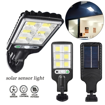 Соларна преносима улична лампа с датчик за движение | Модел Laz601100408802716