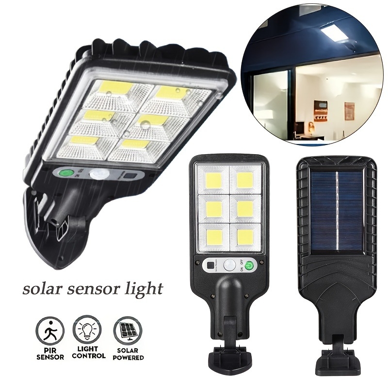 Ηλιακός φορητός φωτισμός δρόμου με αισθητήρα κίνησης | Κωδικός μοντέλου Laz601100408802716