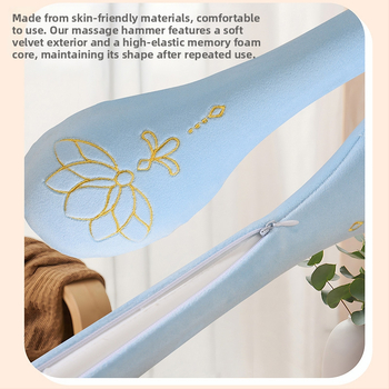 Ai Yibang Φορητό εργαλείο μασάζ με μεσημβρινό χτύπημα – μασάζ για πλάτη, 200 g