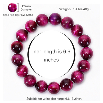 Duoying Tigro akmens apyrankė, rankų darbo, unisex, geometrinis stilius, pavasaris 2024