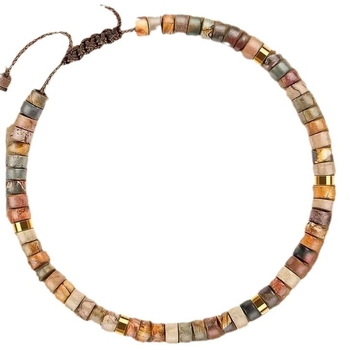 Crazy Agate apyrankė, rankų darbo, Xiaodu prekės ženklas, unisex, lengvas prabangos stilius, 2024 m. pavasaris