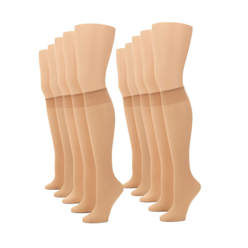 Șosete subțiri pentru gambe, stil JK, lungime medie, UV protecție