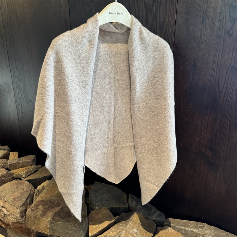 Šalikas iš 100% vilnos, megzta, šilta, kvadratinio paprasta stiliaus