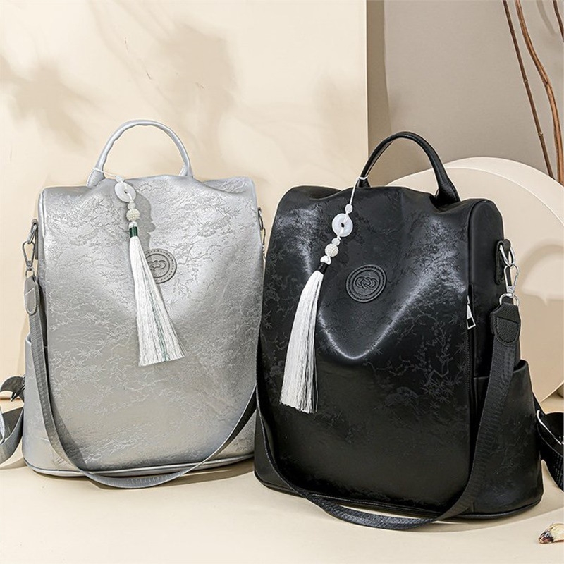 PU τετράγωνη γυναικεία τσάντα, κλείσιμο με φερμουάρ, επένδυση πολυεστέρα, εσωτερική τσέπη με σάντουιτζ φερμουάρ, ενδιάμεσο στρώμα