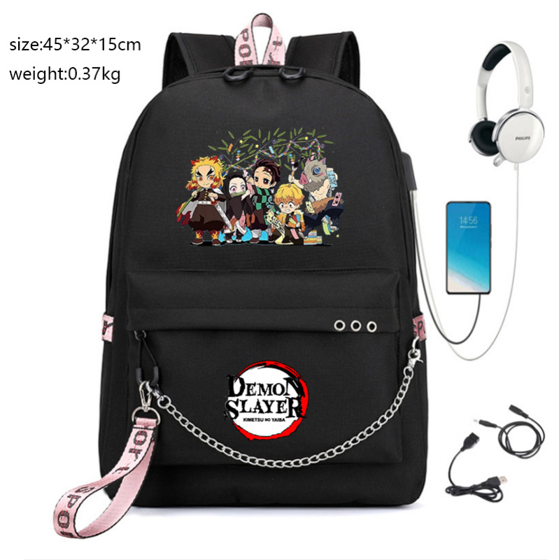 Ученическа раница от Oxford плат, неутрален дизайн, капацитет под 20 л, принт с букви, подплата полиестер