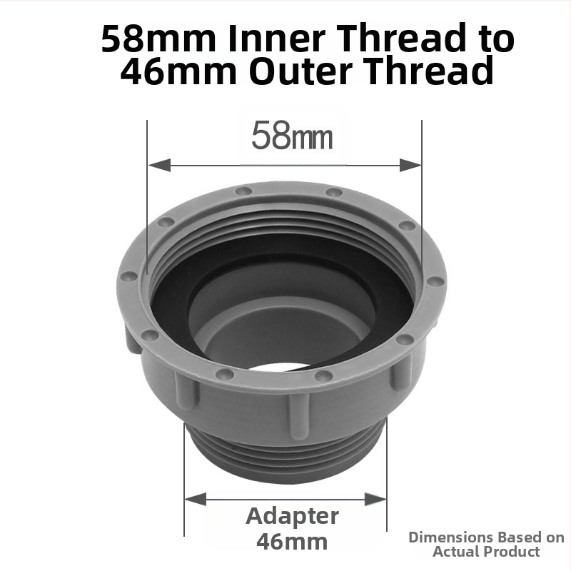 Αξεσουάρ αποχέτευσης νεροχύτη με διπλή κεφαλή, μοντέλο 45/58, υλικό: άλλο, σχέδιο: άλλο