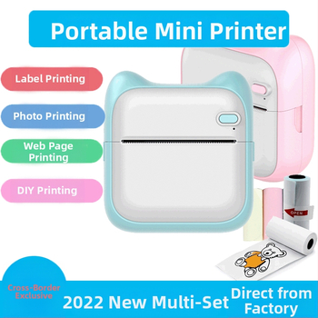 GOTOOGO USB θερμικός φωτοεκτυπωτής 57mm – φορητός τσέπης για μαθητές, συμβατός με Android και iOS