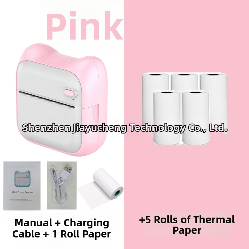 GOTOOGO USB θερμικός φωτοεκτυπωτής 57mm – φορητός τσέπης για μαθητές, συμβατός με Android και iOS