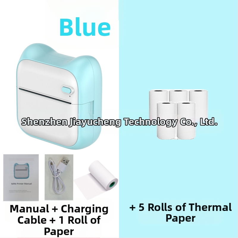 GOTOOGO USB θερμικός φωτοεκτυπωτής 57mm – φορητός τσέπης για μαθητές, συμβατός με Android και iOS