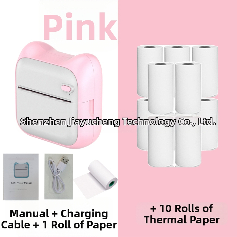 GOTOOGO USB θερμικός φωτοεκτυπωτής 57mm – φορητός τσέπης για μαθητές, συμβατός με Android και iOS