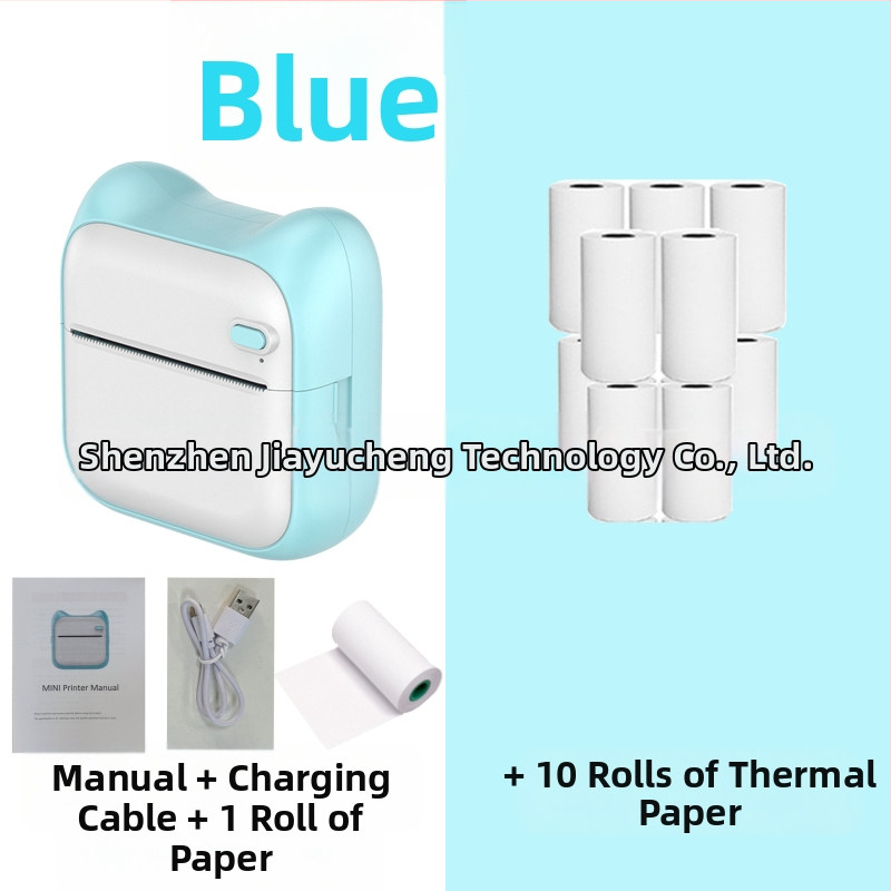 GOTOOGO USB θερμικός φωτοεκτυπωτής 57mm – φορητός τσέπης για μαθητές, συμβατός με Android και iOS