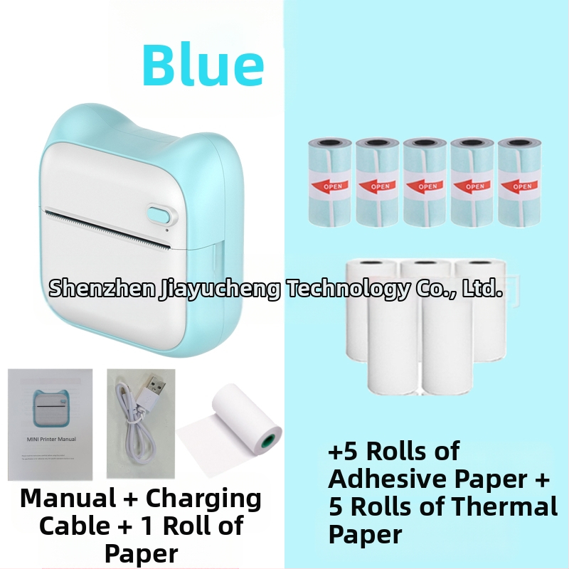 GOTOOGO USB θερμικός φωτοεκτυπωτής 57mm – φορητός τσέπης για μαθητές, συμβατός με Android και iOS