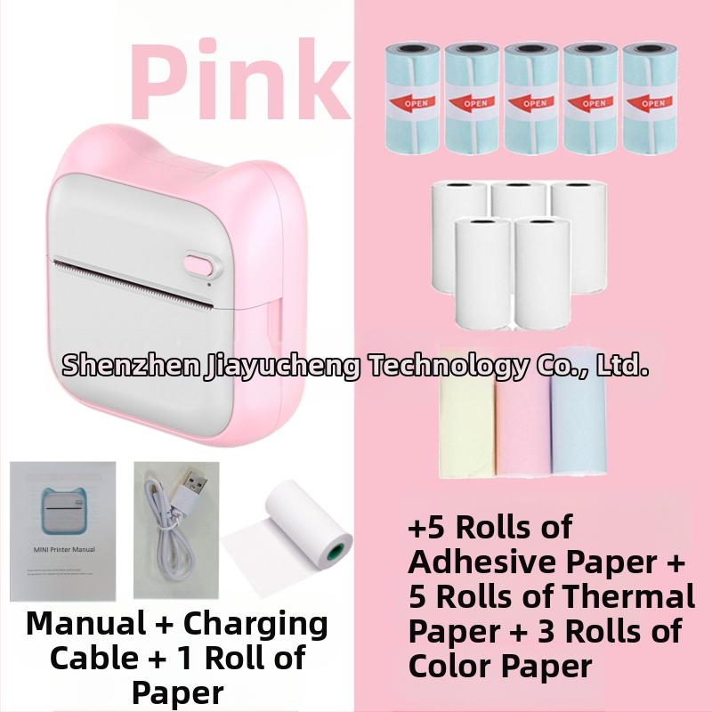 GOTOOGO USB θερμικός φωτοεκτυπωτής 57mm – φορητός τσέπης για μαθητές, συμβατός με Android και iOS