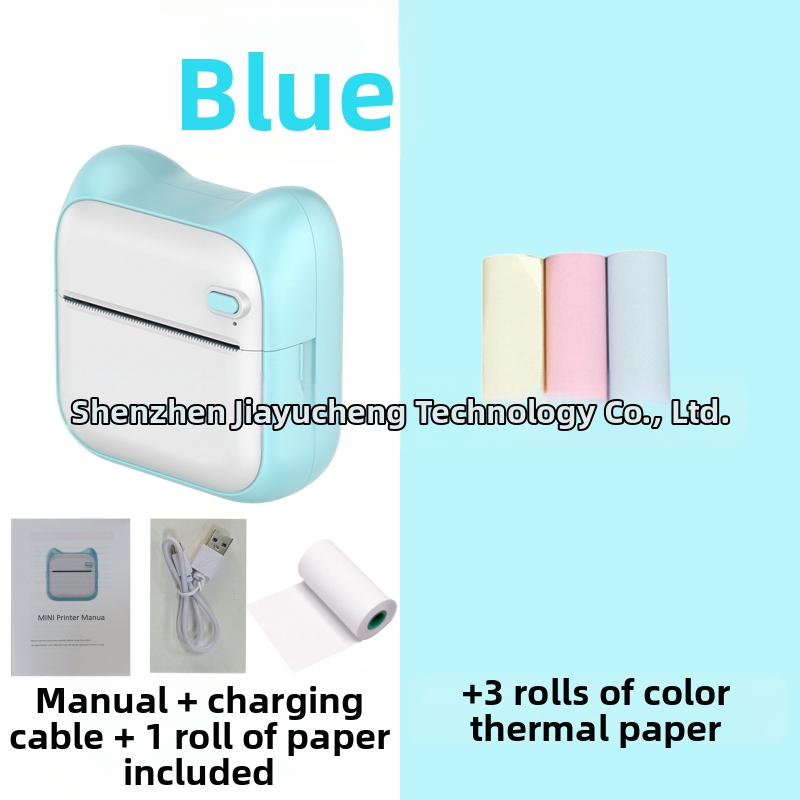 GOTOOGO USB θερμικός φωτοεκτυπωτής 57mm – φορητός τσέπης για μαθητές, συμβατός με Android και iOS