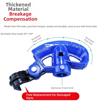 Χειροκίνητο εργαλείο κάμψης σωλήνων για χαλκό, χάλυβα, γαλβανισμένες και σιδερένιες σωλήνες (KBG/IDG)