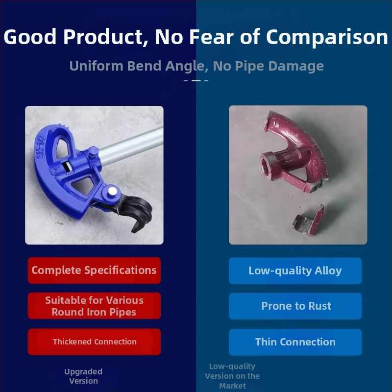 Ručný ohýbač rúrok pre meď, oceľ, galvanizované a železné rúry (KBG/IDG)