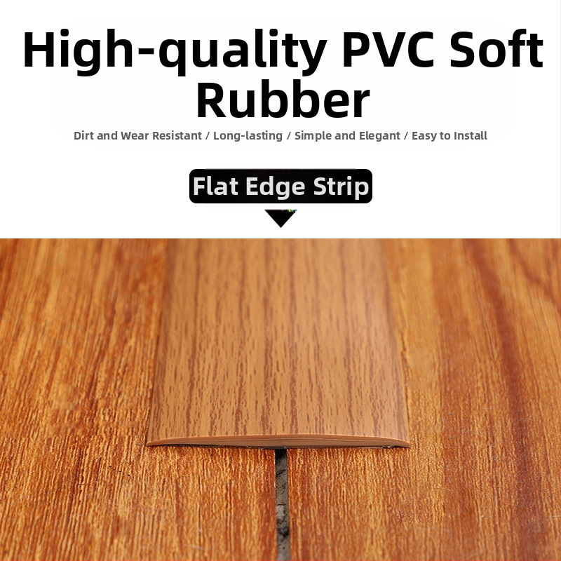 Самозалепващ PVC профил за ръба на пода - модел YT8041 Bumper Strip - Plastic Home Beauty - модерен минималистичен стил