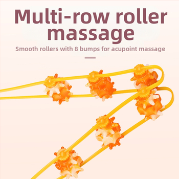 Μασάζ πλάτης με χειροκίνητο ρολό για τους ώμους, λαιμό και πλάτη — Autonomy, φυσική ρητίνη, 100 g