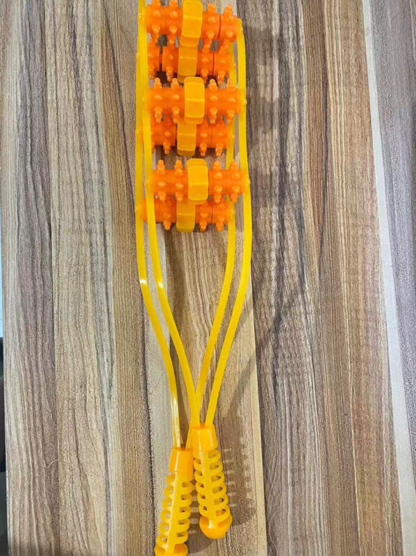 Μασάζ πλάτης με χειροκίνητο ρολό για τους ώμους, λαιμό και πλάτη — Autonomy, φυσική ρητίνη, 100 g