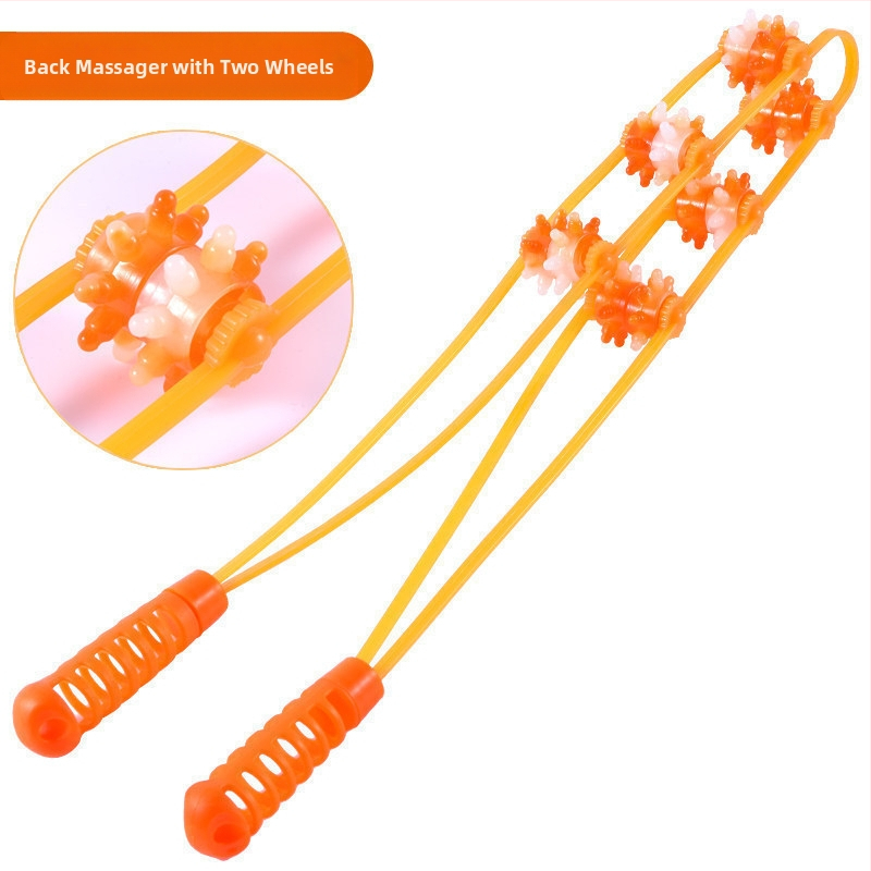 Μασάζ πλάτης με χειροκίνητο ρολό για τους ώμους, λαιμό και πλάτη — Autonomy, φυσική ρητίνη, 100 g