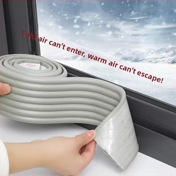 Λωρίδα στεγανοποίησης παραθύρων The First Force – Κανονικού τύπου, για παράθυρα; αεροστεγής και θερμομονωτική σφράγιση με αντοχή σε υψηλές θερμοκρασίες, φθορά, γήρανση και διάβρωση.