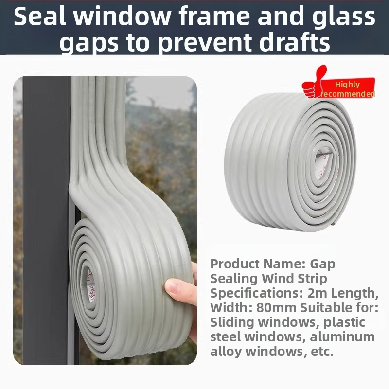 Λωρίδα στεγανοποίησης παραθύρων The First Force – Κανονικού τύπου, για παράθυρα; αεροστεγής και θερμομονωτική σφράγιση με αντοχή σε υψηλές θερμοκρασίες, φθορά, γήρανση και διάβρωση.