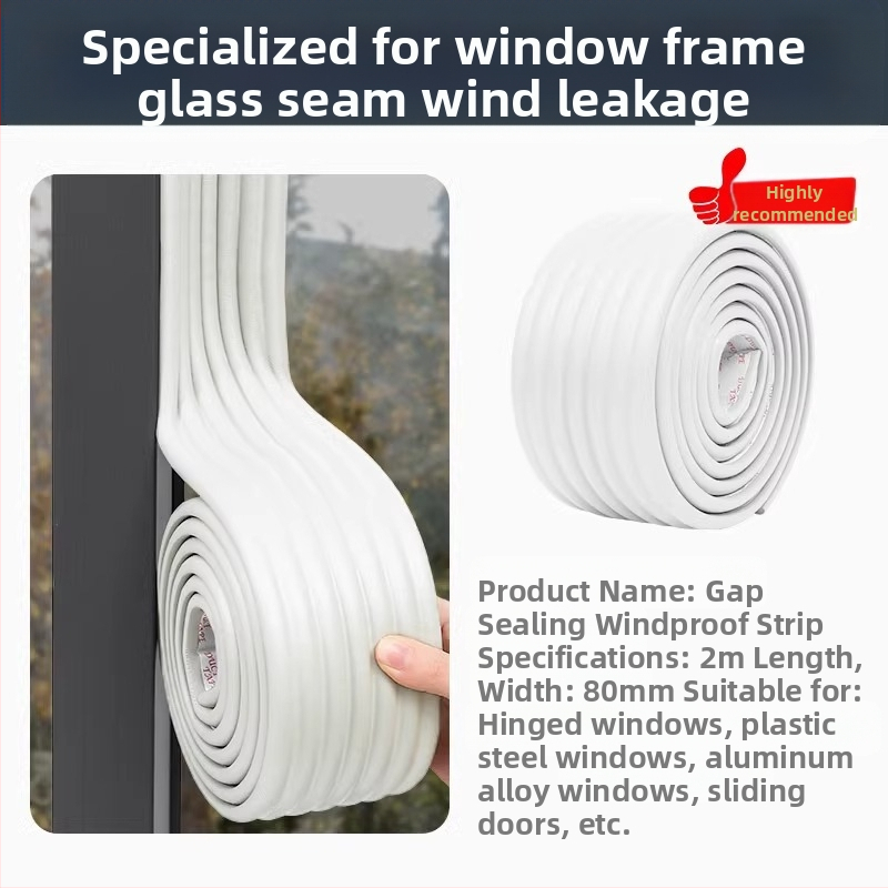 Λωρίδα στεγανοποίησης παραθύρων The First Force – Κανονικού τύπου, για παράθυρα; αεροστεγής και θερμομονωτική σφράγιση με αντοχή σε υψηλές θερμοκρασίες, φθορά, γήρανση και διάβρωση.