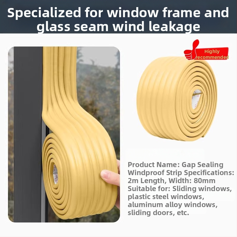 Λωρίδα στεγανοποίησης παραθύρων The First Force – Κανονικού τύπου, για παράθυρα; αεροστεγής και θερμομονωτική σφράγιση με αντοχή σε υψηλές θερμοκρασίες, φθορά, γήρανση και διάβρωση.