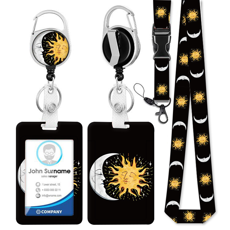 Държач за карти Tianjia, полиестер, креативен унисекс стил, индивидуално опакован