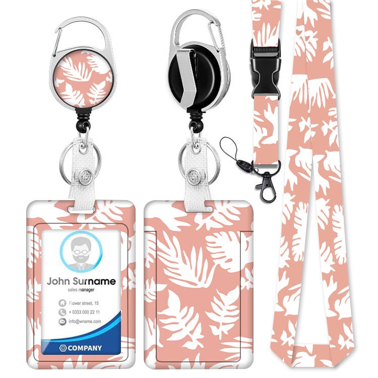 Държач за карти Tianjia, полиестер, креативен унисекс стил, индивидуално опакован