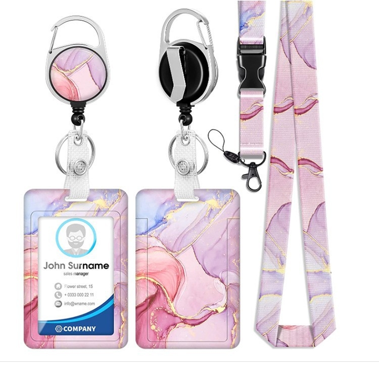 Държач за карти Tianjia, полиестер, креативен унисекс стил, индивидуално опакован