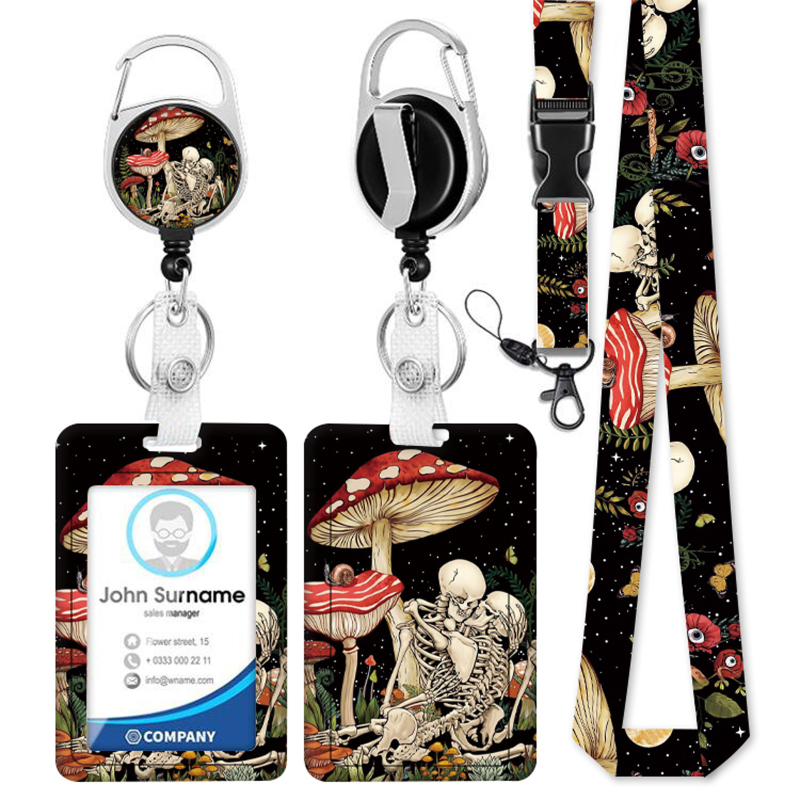 Държач за карти Tianjia, полиестер, креативен унисекс стил, индивидуално опакован