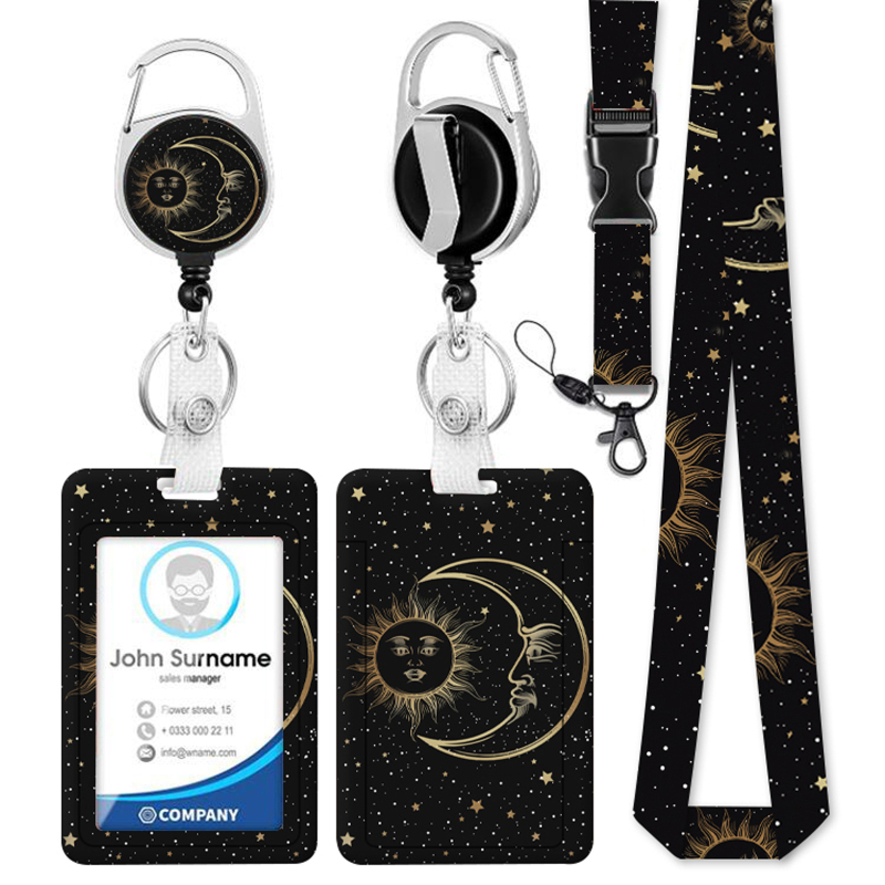 Държач за карти Tianjia, полиестер, креативен унисекс стил, индивидуално опакован