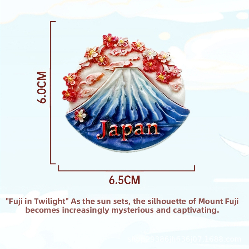 Μαγνητάκι ψυγείου για διακόσμηση σπιτιού — ρεαλιστικό στυλ, σκληρή ρητίνη, μάρκα Artriseartrise, προσωπικό δώρο για σπίτι, ταξίδι, αποφοίτηση