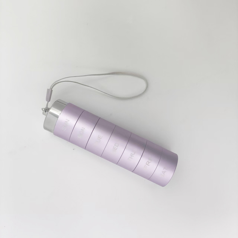 Κουτί χαπιών από κράμα αλουμινίου, σφραγισμένο και αδιάβροχο, με 7 διαμερίσματα και διαχωριστικά, κατάλληλο για εξωτερική πρώτη βοήθεια