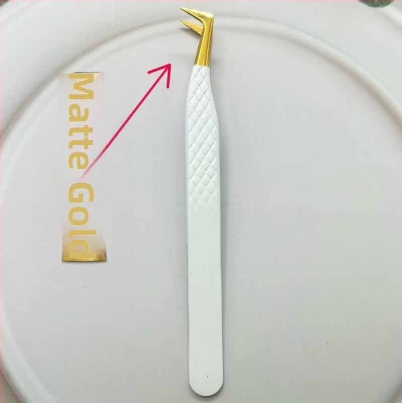 Пинсети за мигли – остър връх, антистатични, неръждаема стомана