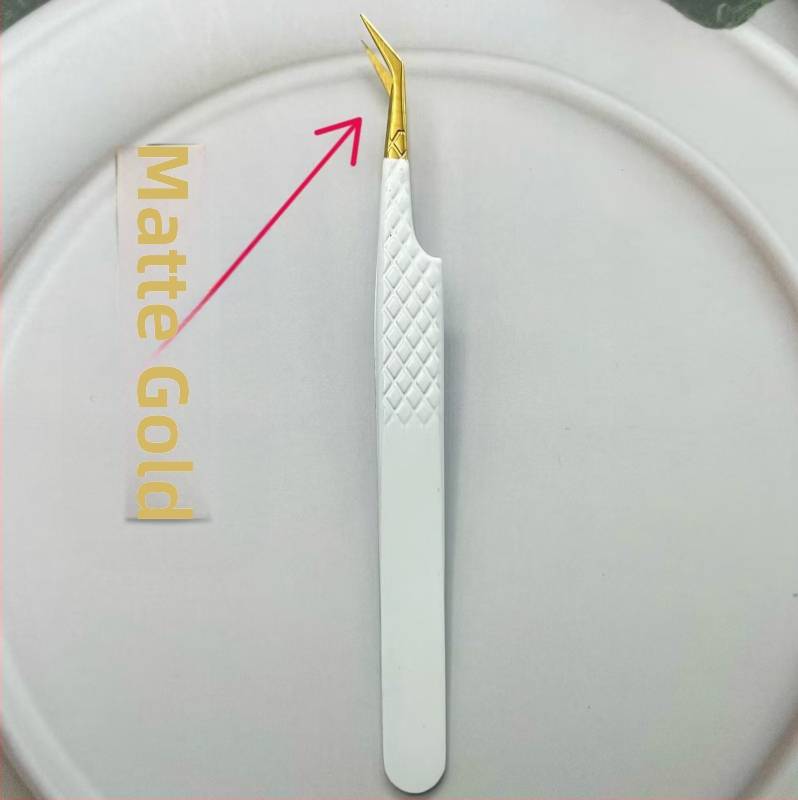 Пинсети за мигли – остър връх, антистатични, неръждаема стомана