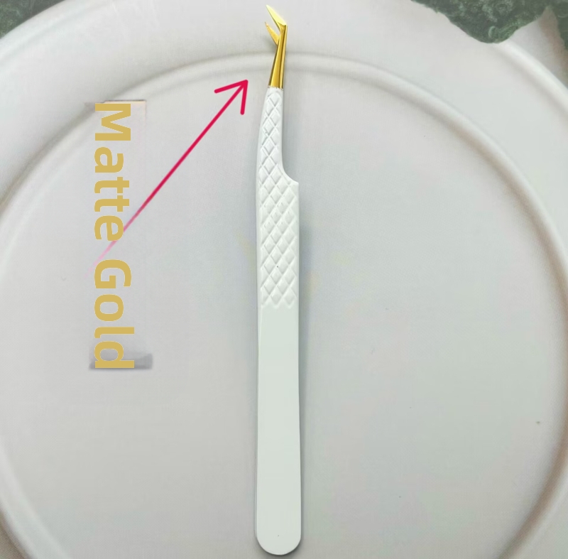 Пинсети за мигли – остър връх, антистатични, неръждаема стомана