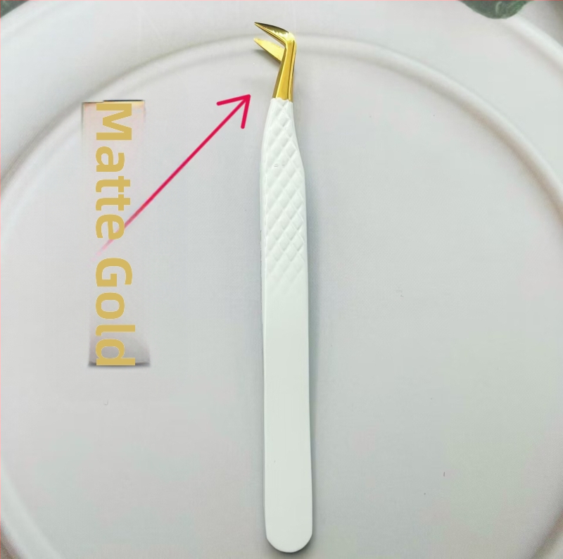 Пинсети за мигли – остър връх, антистатични, неръждаема стомана