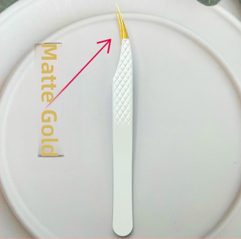 Пинсети за мигли – остър връх, антистатични, неръждаема стомана