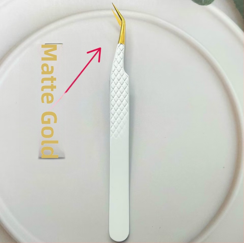 Пинсети за мигли – остър връх, антистатични, неръждаема стомана