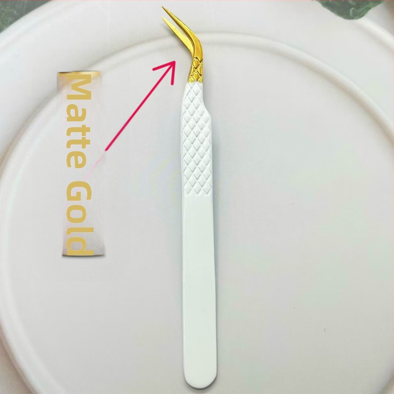 Пинсети за мигли – остър връх, антистатични, неръждаема стомана