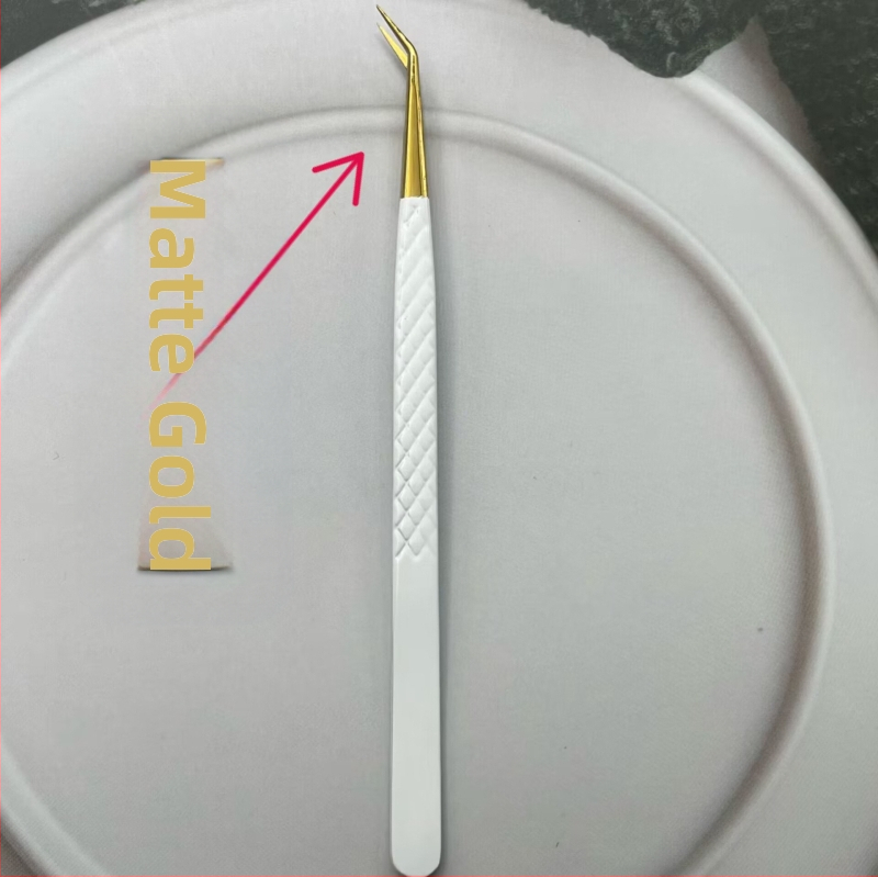 Пинсети за мигли – остър връх, антистатични, неръждаема стомана